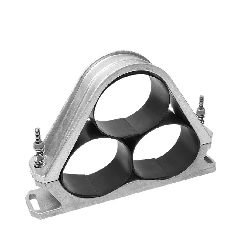 Durable JGPD Single Core Wire Securing Clamps - Aluminum Alloy High Tension Cable Fixation