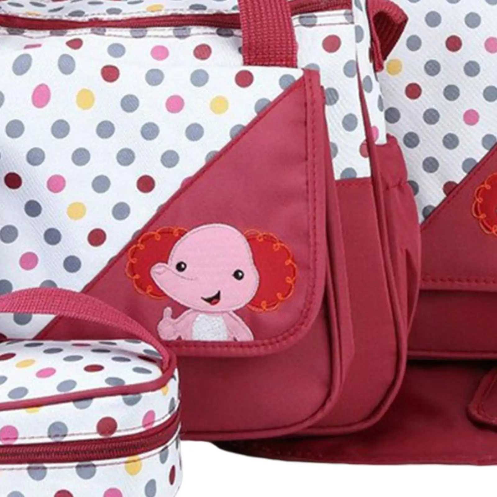 Diaper Bags Diaper Bag Set Multifunction with Nappy Changing Tote with Adjustable Shoulder Strap Y250227JZLB