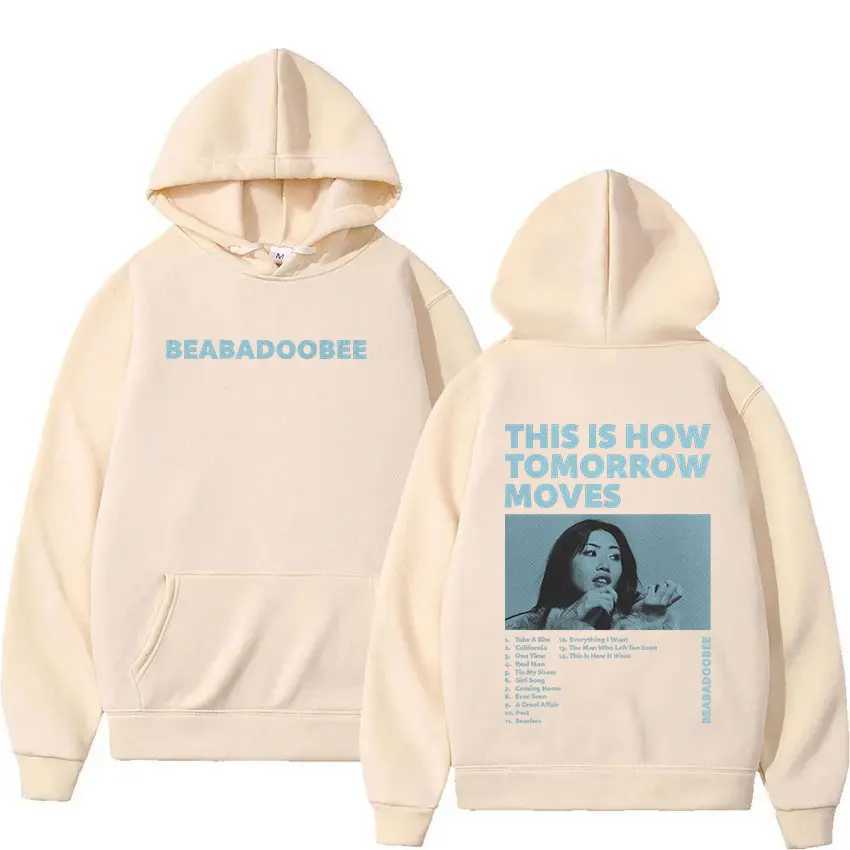 Hoodie Big Hood Heavy Blend Pullover Vintage Style Comfort Sweatshirt for Men and Women Beige Oversized Hoodie L251018KPYA