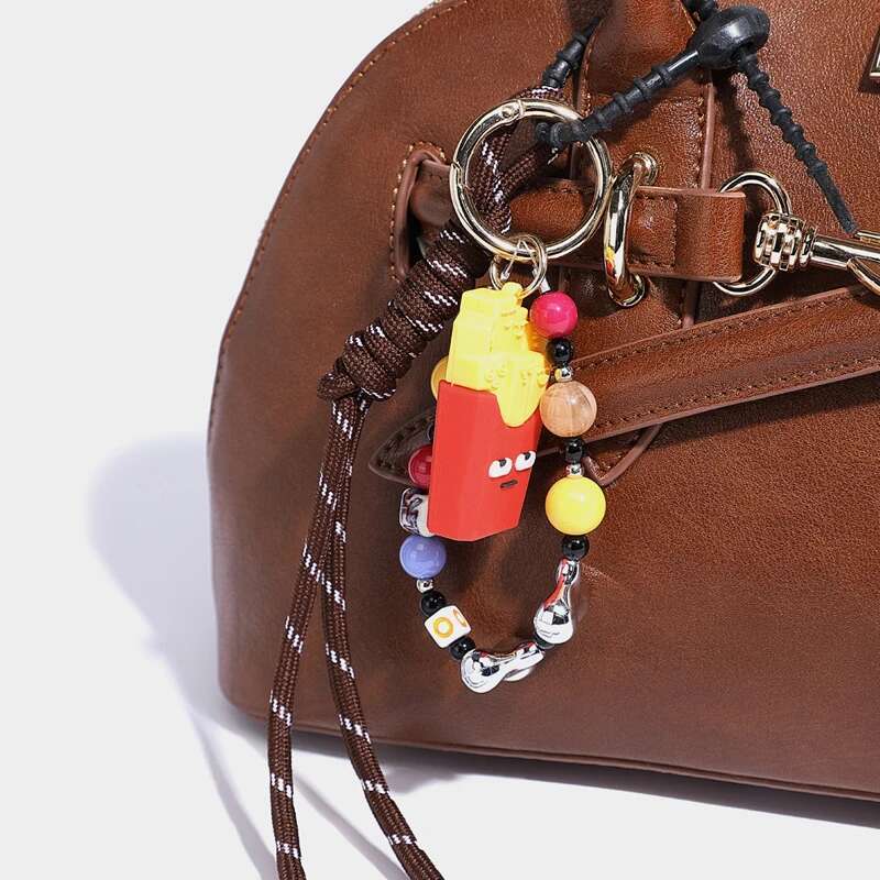 England Style Shell Bag For Women Designer Handbag Purse 2024 New In PU Belt Buckle Top Handle Hanging Ornaments Shoulder