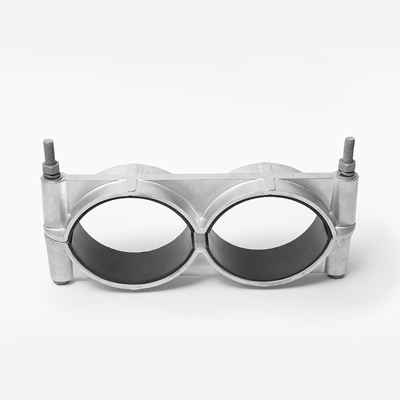 Dual Line High-Pressure Cable Clamp JGW Series Aluminum Alloy Single Core Cable Fixing Clip
