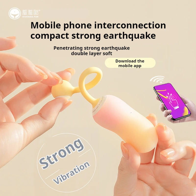 Xiu Da Sex Toys Wearable Vibrators Female Smartphone Bluetooth Vibrator G-spot Orgasm Massager Masturbation Remote Sex Toy 250227