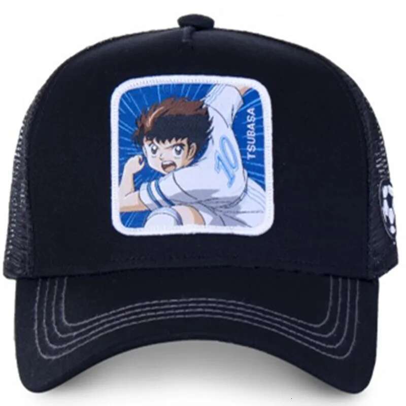 High Quality Tsubasa All Styles Anime Cartoon Snapback Cotton Baseball Cap Men Women Hip Hop Dad Mesh Trucker Hat Dropshipping
