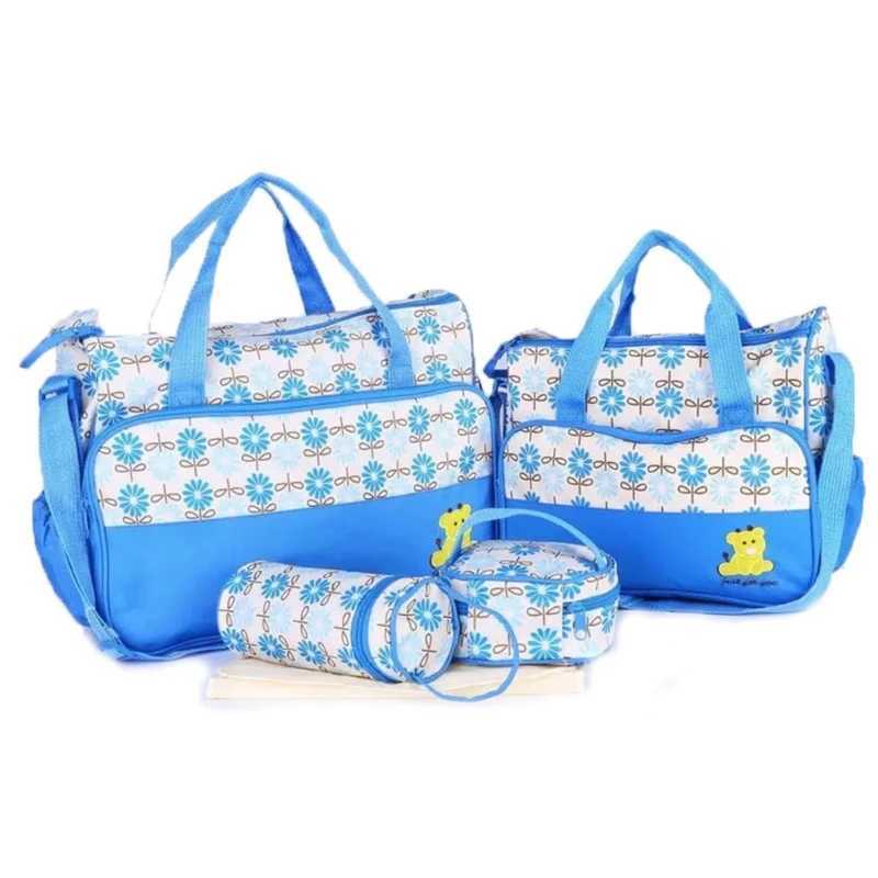 Diaper Bags A set of 5-piece mothers bag beautifully designed and easy to carry used for hospital delivery trips using baby diaper containers Y2502275