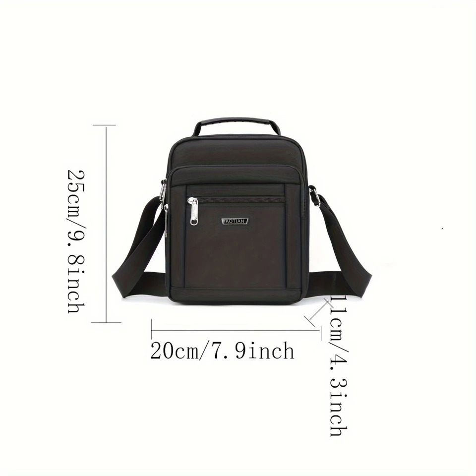 Ship from US Trendy Sling Handbag Waterproof Oxford Cloth Phone Purse Bag 250227FBB
