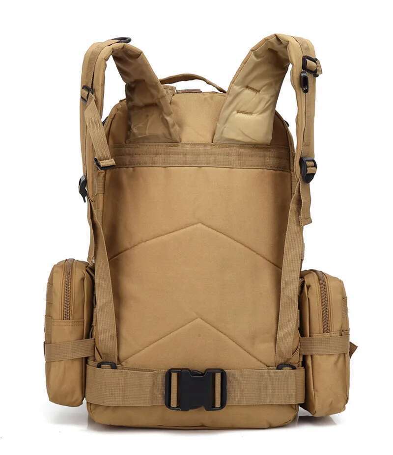 2025 New Travel Oxford Cloth Outdoor Camouflage Trekking Tactical Bag Mountaineering Large Combination Backpack