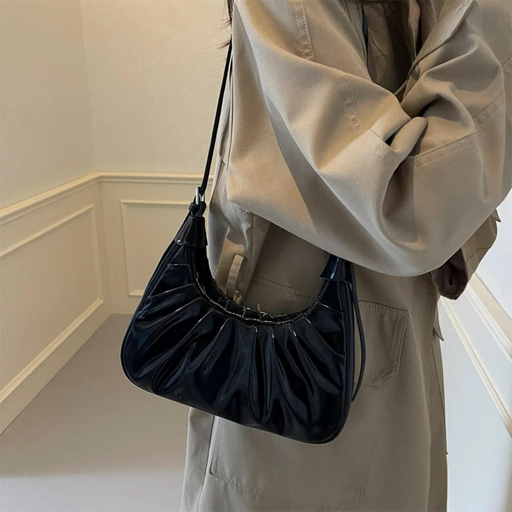 Ship from US Crossbody Bag for Women Adjustable Strap Hobo PU Leather Tote Handbag Clutch Purse Work Travel 250227FBB