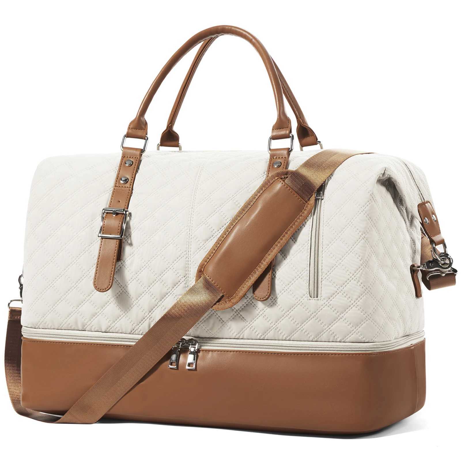 Diaper Bags Womens travel bag luggage bag with wet pocket and shoe company gym bag weekend overnight bag carry on bag Y250227UBP5