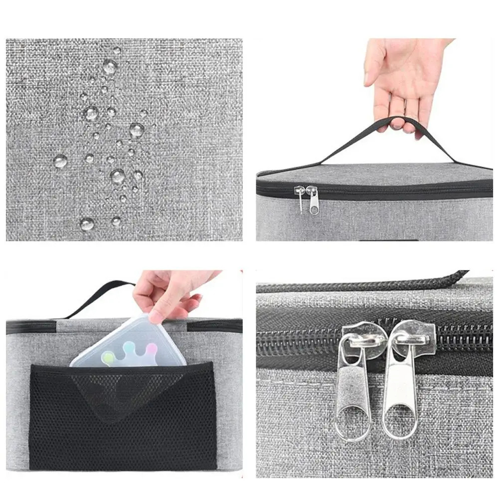 Ship from US Food Warming Tote Portable Electric Warmer Lunch Bag Bottle Heating Insulation Outdoor Car Milk Heater Liquid 250227FBB