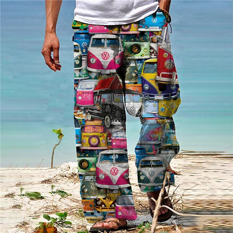 Mens Hippie Psychedelic Color Camouflage 3D Printed pants Mens Sweatpants Casual Jogging Pants Street Wear Fall Loose Sweatpan 250227