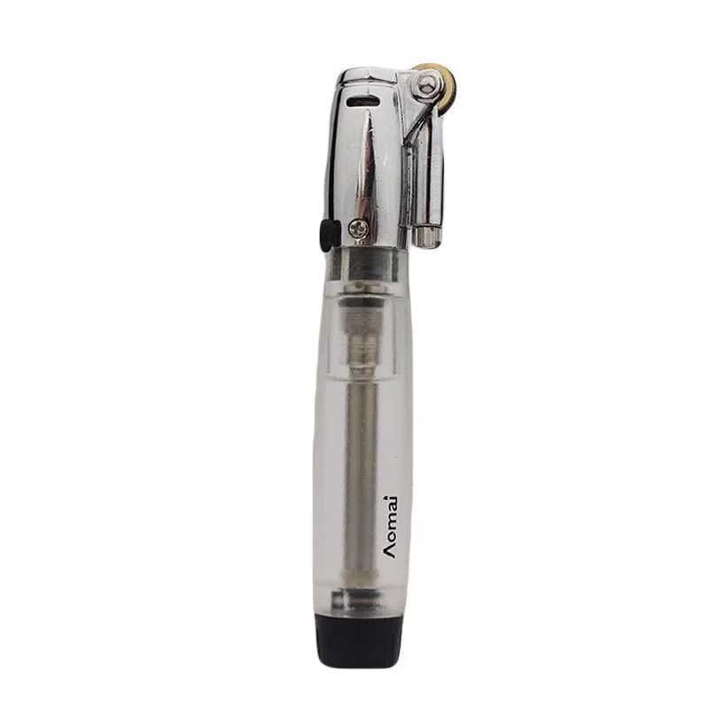 Interesting floating flame lamp ghost flame lamp unusual lamp refillable butane soft flame lamp with visible gas window W250227
