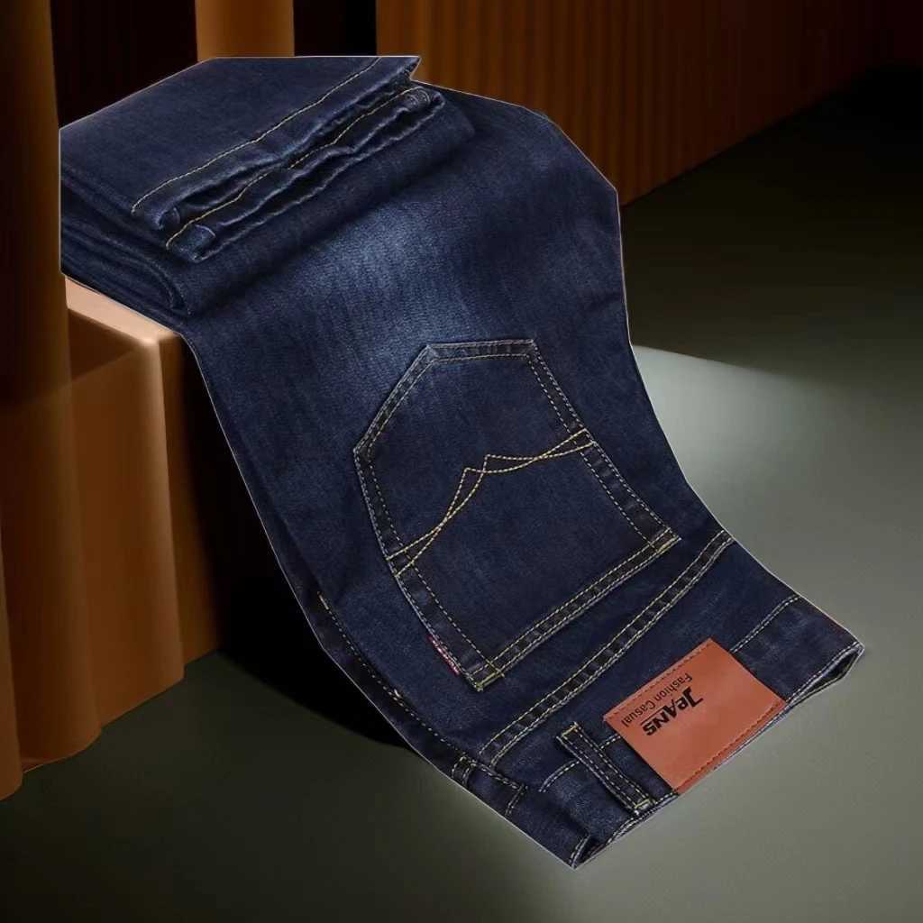 New Men Classic Jeans Jean Homme Pants Men Soft Black Biker Masculino Denim Overalls Mens Pants Size 28-40 X250227