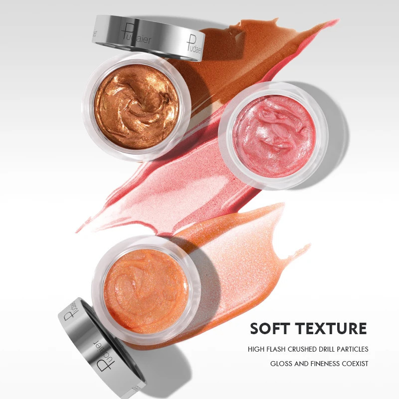 Liquid Highlighters Blusher Cream Pearl eye shadow All Bright Makeup Highlights Contour Cosmetics 250219