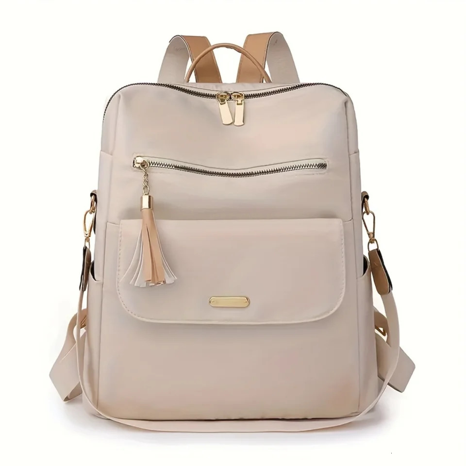 Ship from US Stylish AntiTheft Convertible Backpack Purse Versatile Simple Travel Daypack for Women Fashionable Casual School Knapsack 250227FBB