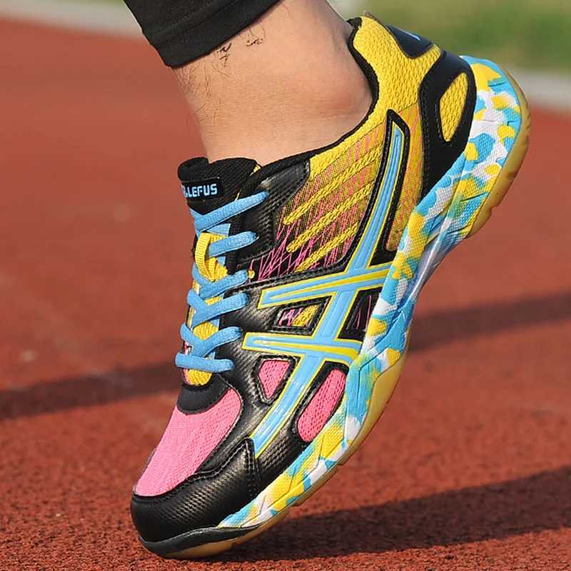 Mens Badminton Breathable Field Training Sports Professional Outdoor Design Mesh Tennis Shoes for Women Z250227