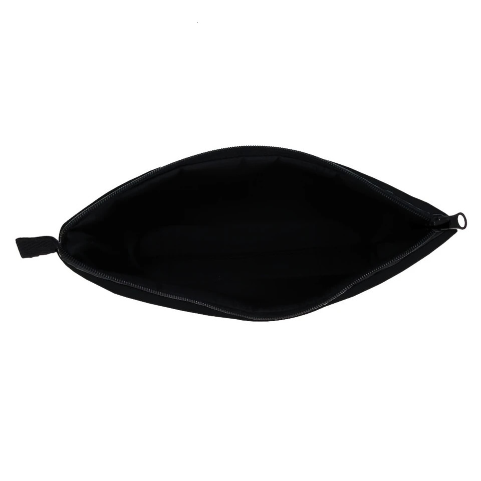 Ship from US Small Waterproof Cosmetic Bag Compact Travel Makeup Pouch for Women Perfect Toiletries and Beauty Sleek Black Color white 250227FBB