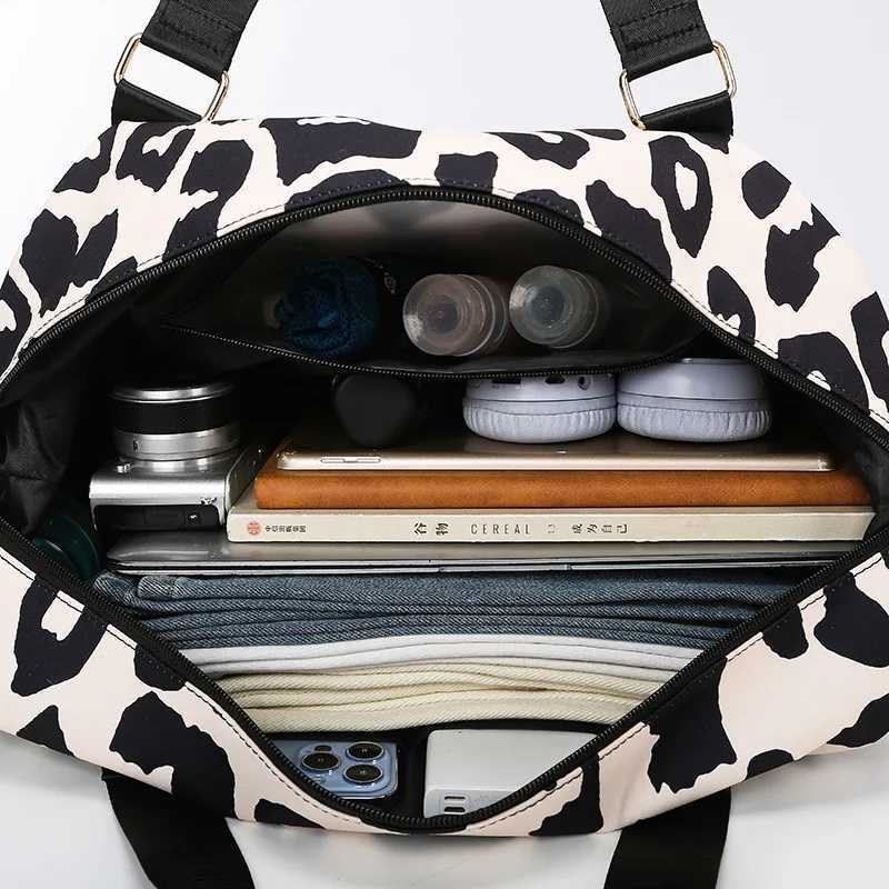 Diaper Bags New Travel Bag Short-distance Business Trip Bags Large Capacity Waterproof Travel Bag Fashionable Oxford Cloth Fitness Bag Y250227HX82