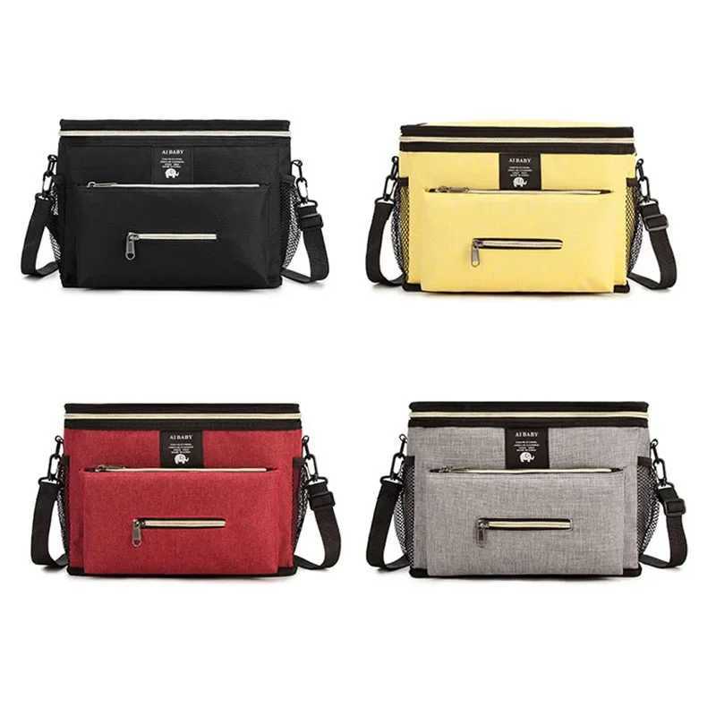 Diaper Bags Waterproof Large Capacity Diaper Bag for Mommy Travel - Multifunctional Maternity Stroller Organizer Mummy Bag Y250227AEPC