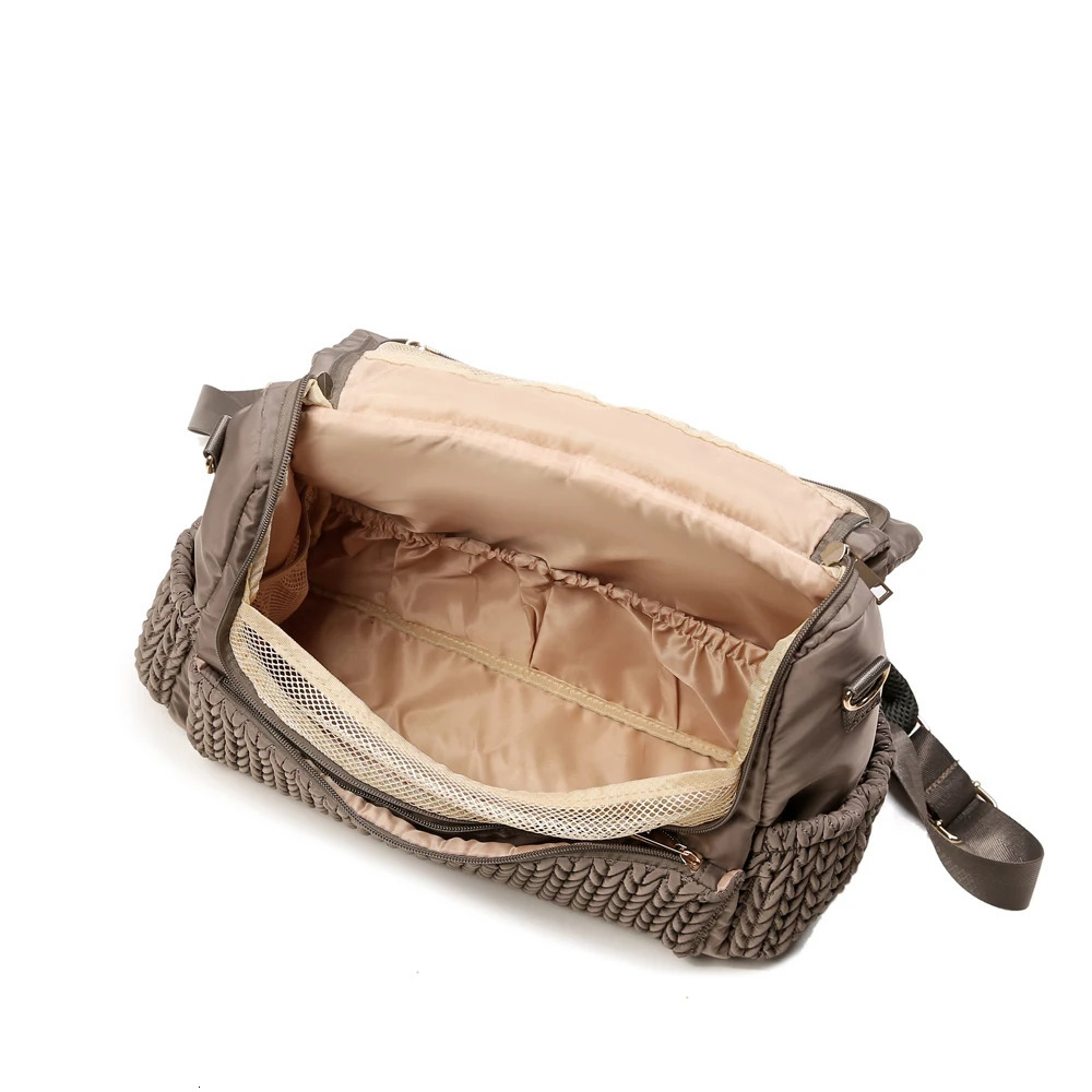 Large-capacity Fashion Baby born Travel Backpack Female Mommy Backpack Baby Diaper Bag With Insulated Pocket 250227