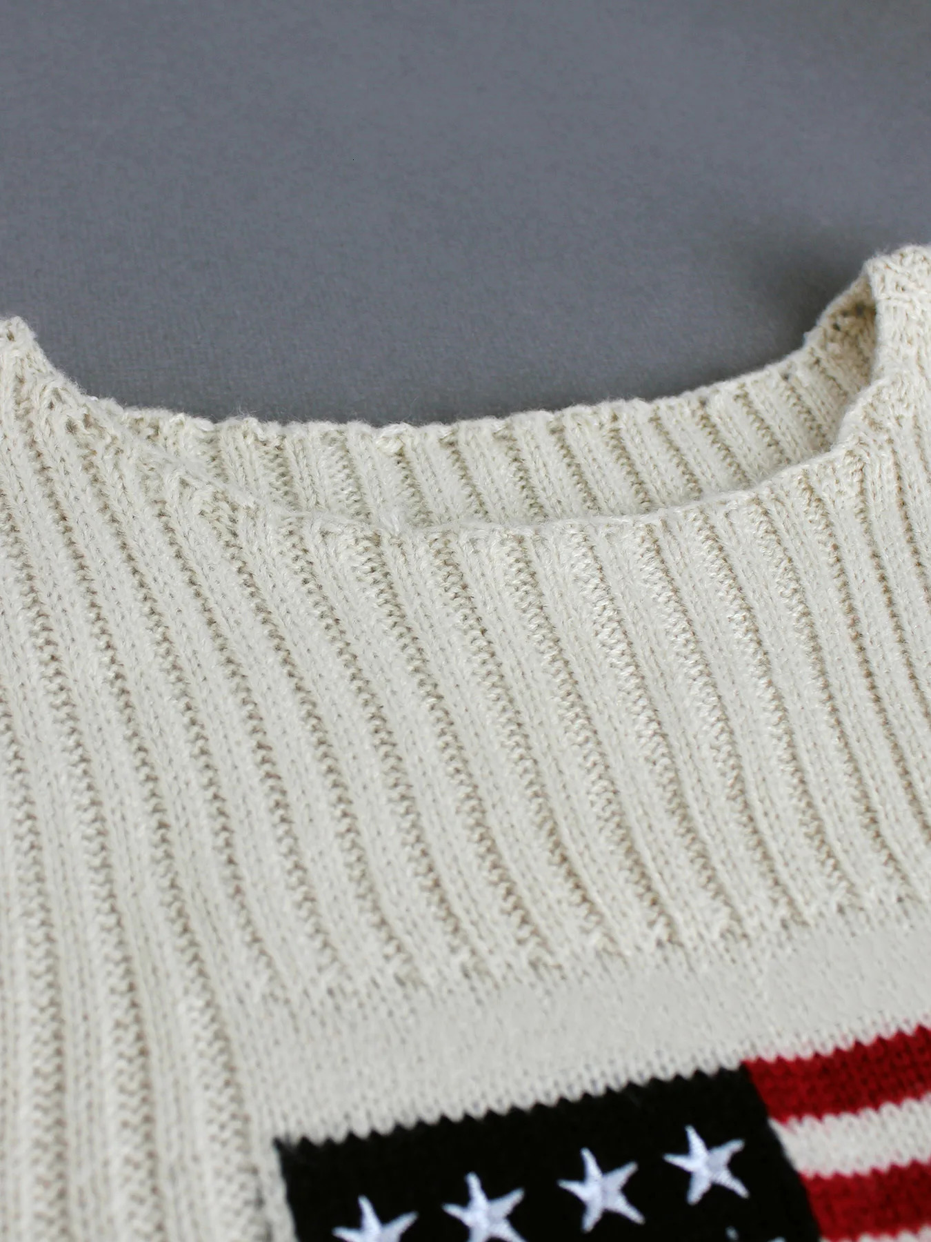 Womens Y2K Streetwear Casual Printed Sweater Vest Simple Niche Fashion American Flag Sleeveless 250226