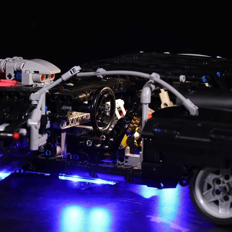 Mechanical Set Series Racing LED Lighting Kit Used for Building Block Childrens Education Toy Model Assembly B Boy Gift Y250227