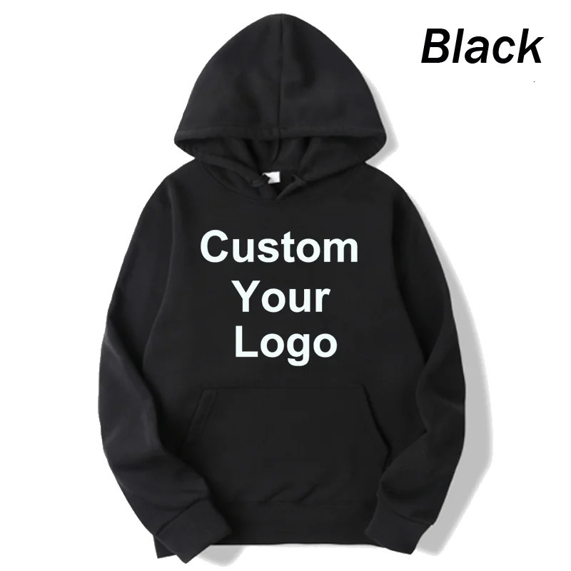 Customize Your Hoodies MenWomen Any n Style Print Sweatshirt Hooded Autumn Spring Streetwear Hoody Hoodie 250227