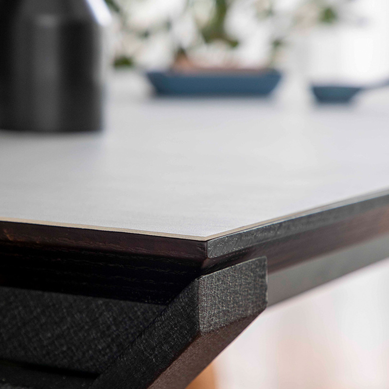 Leather Waterproof and Oil-proof Leave-in Rectangular Dining Table Anti-scalding Coffee Table Mat