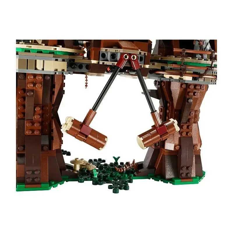 1990 PCS Fit Ewok Village Building Blocks B Model Toys Cpatible 05047 10236 Kid Birthday Christmas Gifts Y250227