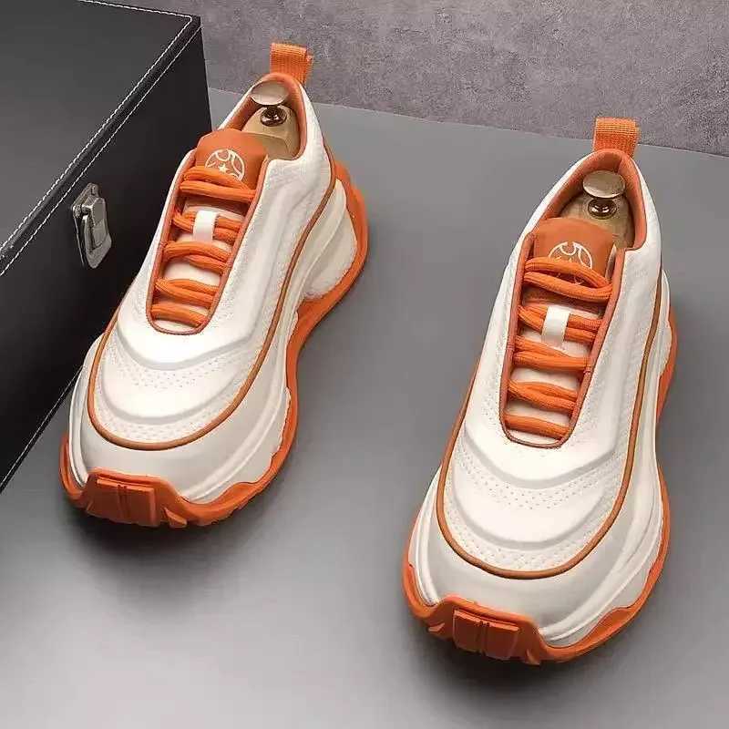 NEW Top Casual Men 2024 New Sneaker Korean Version Fashion Versatile With Small White For Man Platform Running Shoes Tenis Z250224