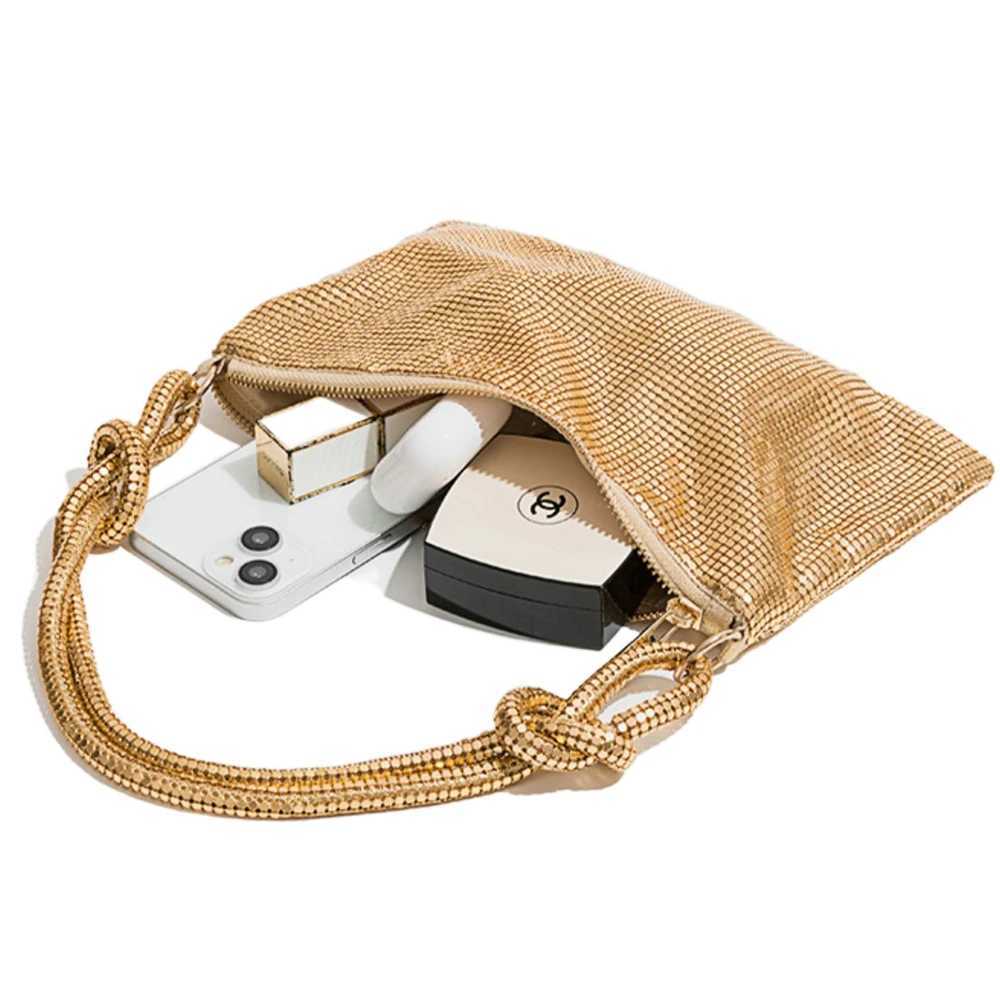 Soft handle sequin evening club bag suitable for women sparkling dinner parties wedding wallets handbag womens underwear shoulder bagsXJ250227