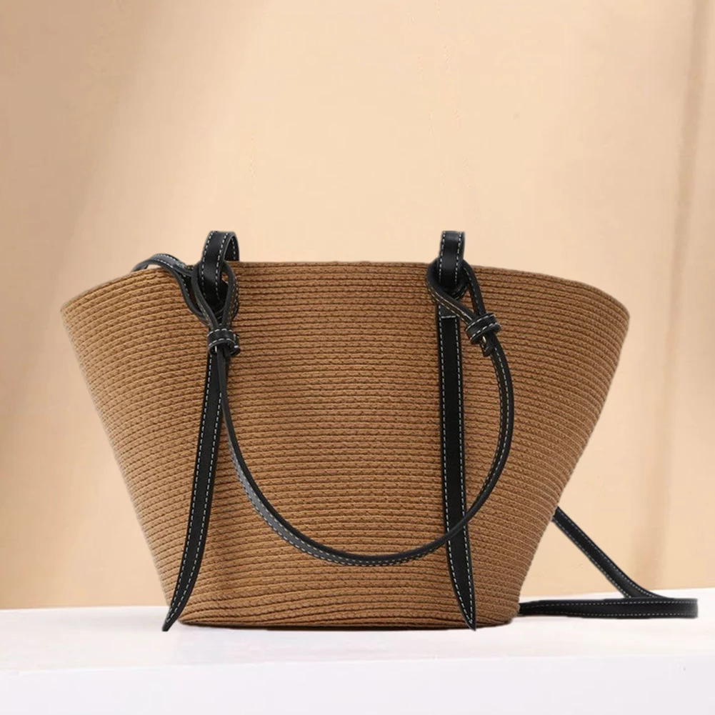 Ship from US Composite shoulder bag PP woven womens large capacity pillow cross body breathable and durable scratch party 250227FBB