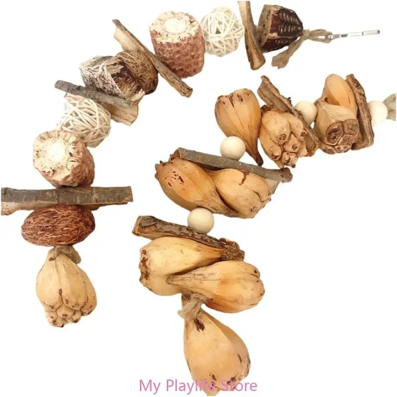 Colorful Block Bird Beak Grinding Toy Promotes Beak Health and Long Periods Entertainment for Parrot Bird Training 250226