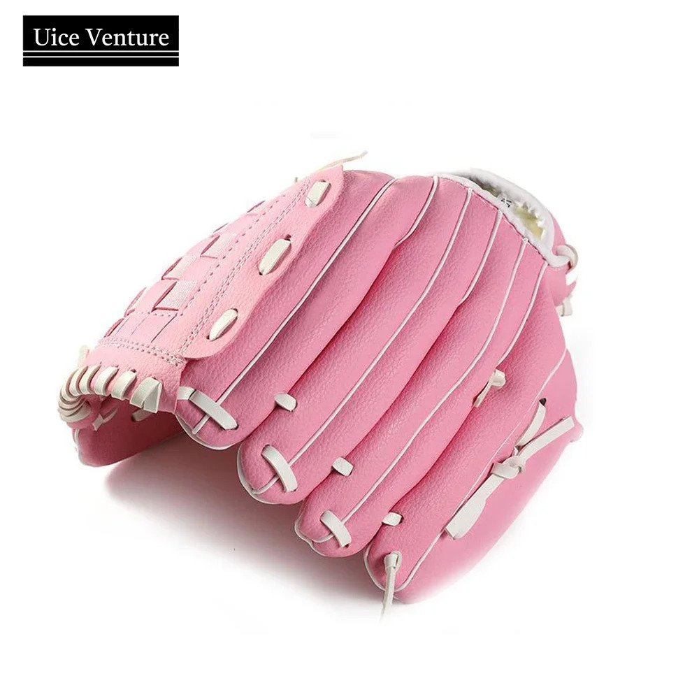 Outdoor sports baseball gloves PU leather hitting gloves soft ball practice equipment baseball training and competition gloves 250227