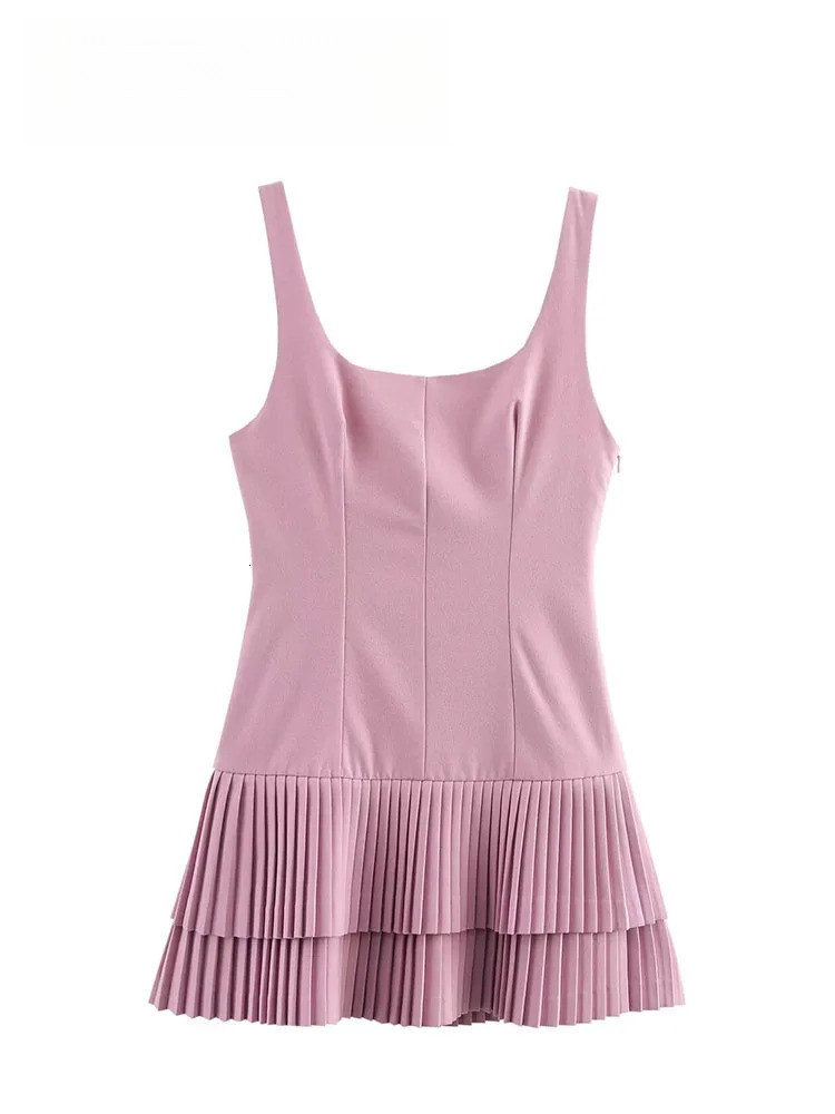 Woman Chic High Street Slim Short SEXY DRESSES FOR WOMEN Women Summer Square Collar Sleeveless Solid White Mini Dress
