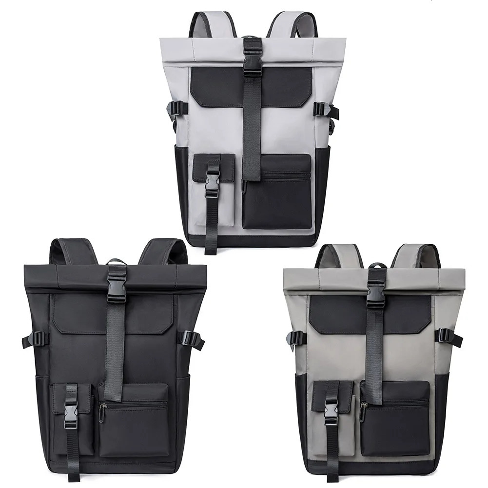 Ship from US Waterproof travel backpack large capacity mens outdoor sports and leisure Daypack business laptop school work office 250227FBB