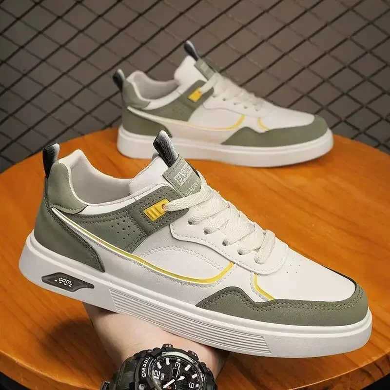 Ens Shoes Four Seasons Casual Sports Shoes Fashion Korean Version Soft Sole Anti Slip Outdoor Running Shoes Mens Sneakers Z250227