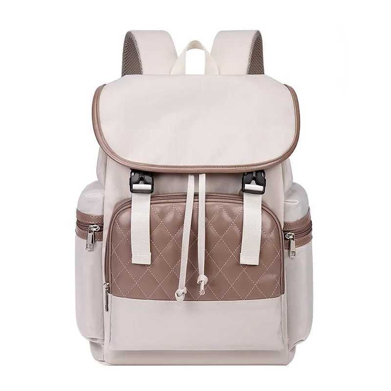 Diaper Bags New fashion diaper bag large capacity baby travel bag waterproof mother bag daily feeding and storage accessories for newborns Y25022747AL