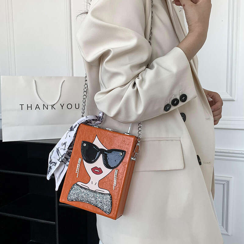Bags bag for women, 23 styles, super popular box bags, niche glasses, beautiful women's hand-held shoulder crossbody bag, 2024 new casual versati