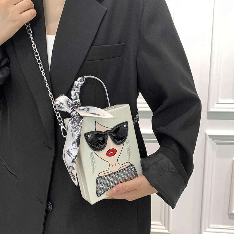 Bags bag for women, 23 styles, super popular box bags, niche glasses, beautiful women's hand-held shoulder crossbody bag, 2024 new casual versati