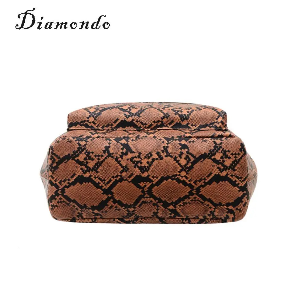 Ship from US Retro Animal Leopard Print Backpack Handheld Shoulder Travel Bagpack 250227FBB