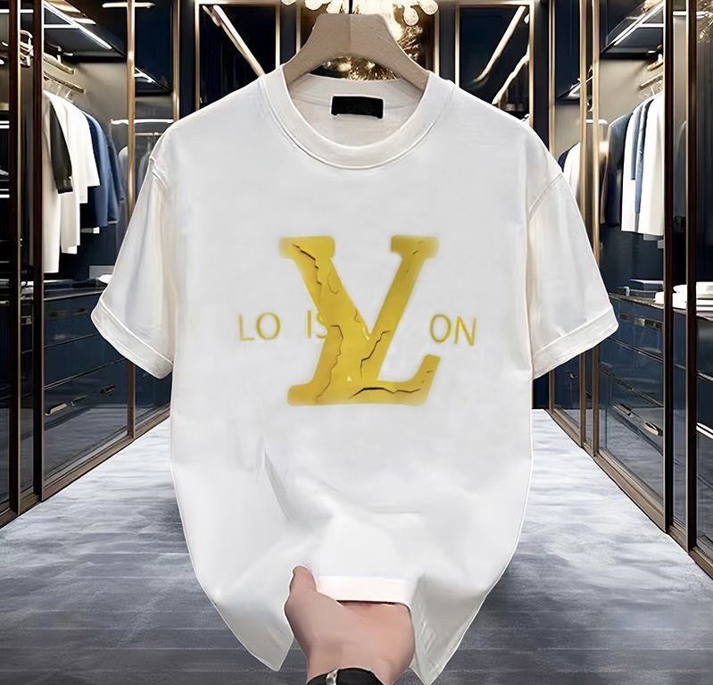 louise shirt Men's Fashion Louise Shirt Quality Shirt Clothing Brand Louiesvuttions Shirts Designer Womens Casual Mens Printed lvs shirts 6b2