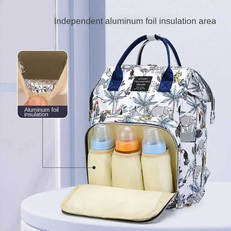 Diaper Bags Multifunctional Baby Bag for Travel and Outings Fashionable and Spacious Diaper Bag for Chic Moms Y250227Q7TX