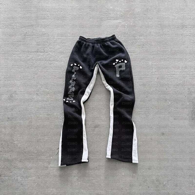 Men's Pants Y2K Cargo Pant Overalls Minus Pants Harajuku Fashion Casual Loose Men Rock Straight Leg Pants Hip Hop Streetwear Joggers Women z25022