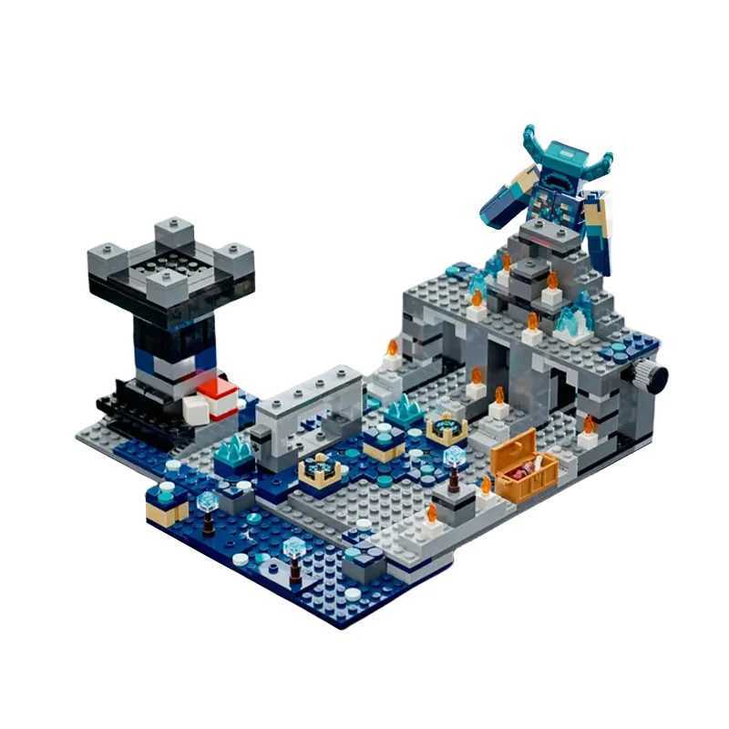 852Pcs Creative Deep Dark Battle Building Blocks Warden Model Decoration Puzzle Assembly Toys For children Birthday Gift Y250227