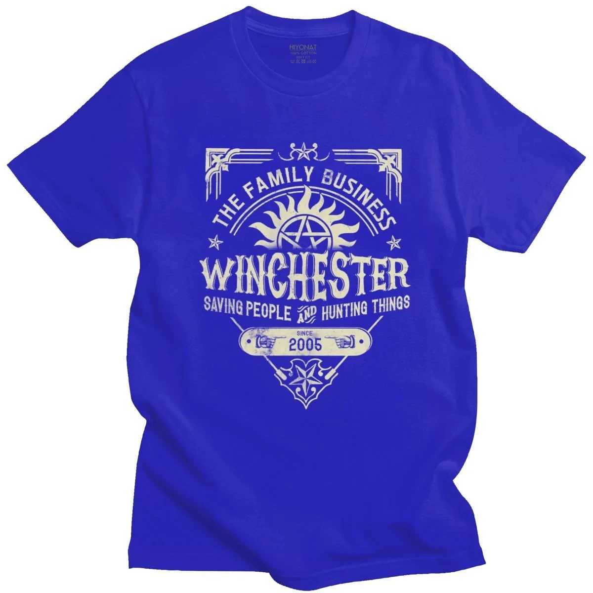 Hip hop supernatural mens business T-shirt new design mens plus size mens T-shirt top TV show T-shirt Merch 65781 X250227
