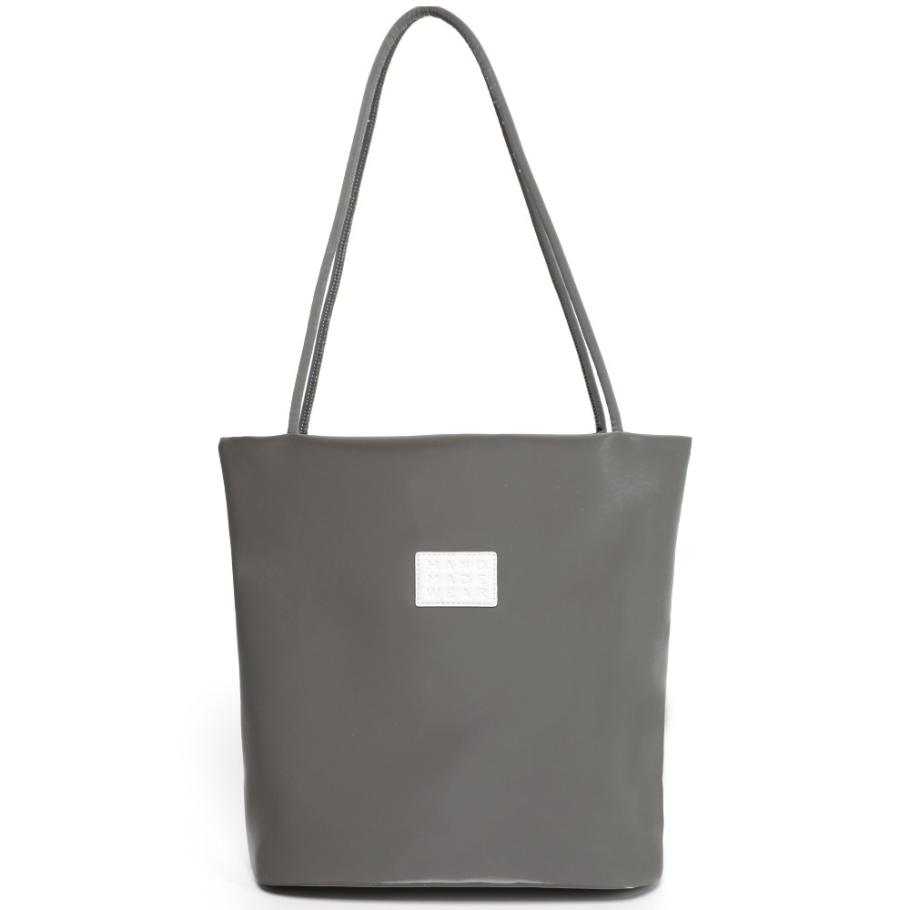 Premium sense bucket female niche soft leather fashion commuter large capacity shoulder bag