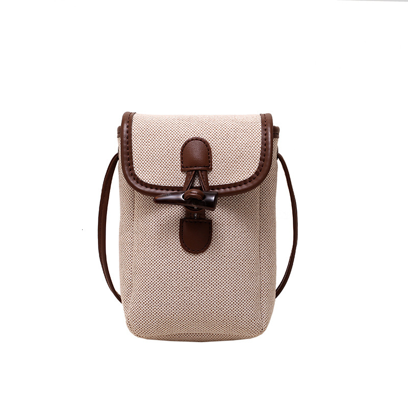 Color collision beach vacation grass for women 2025 new summer crossbody popular hand woven mobile phone bag #swissmilitary