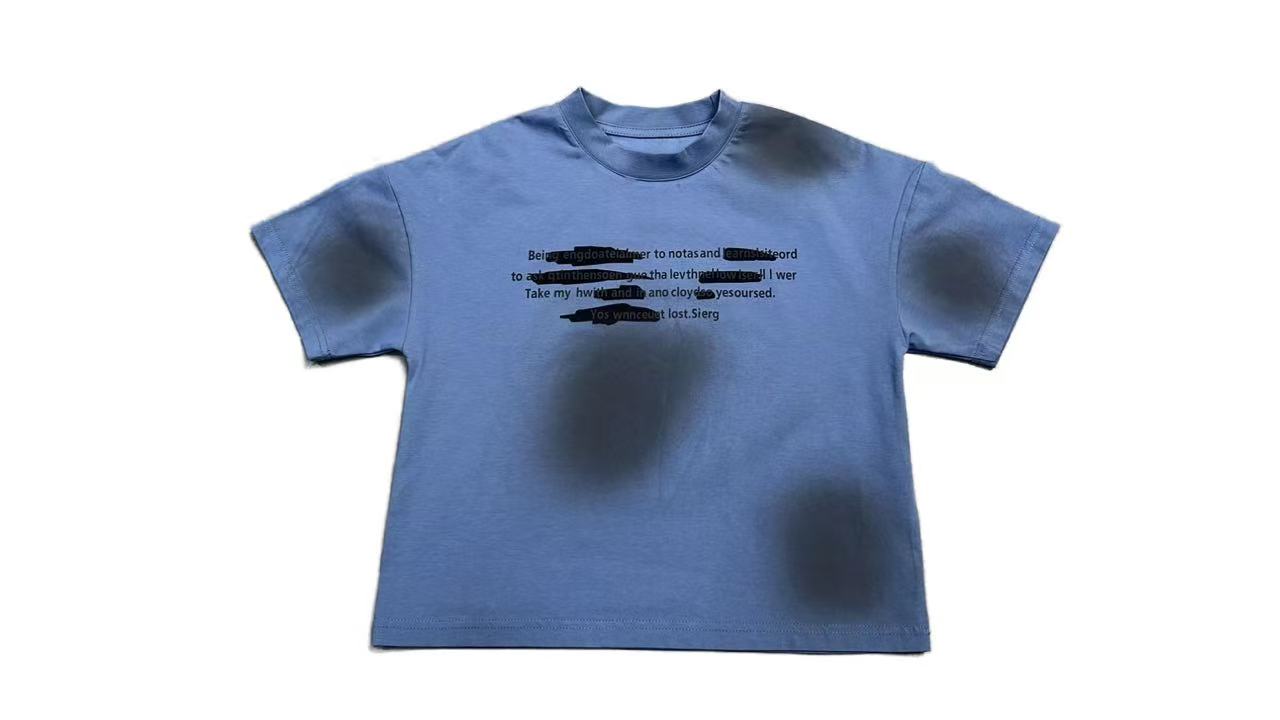 Comfortable Short Sleeves Boys' Casual T-Shirt with Smooth Material