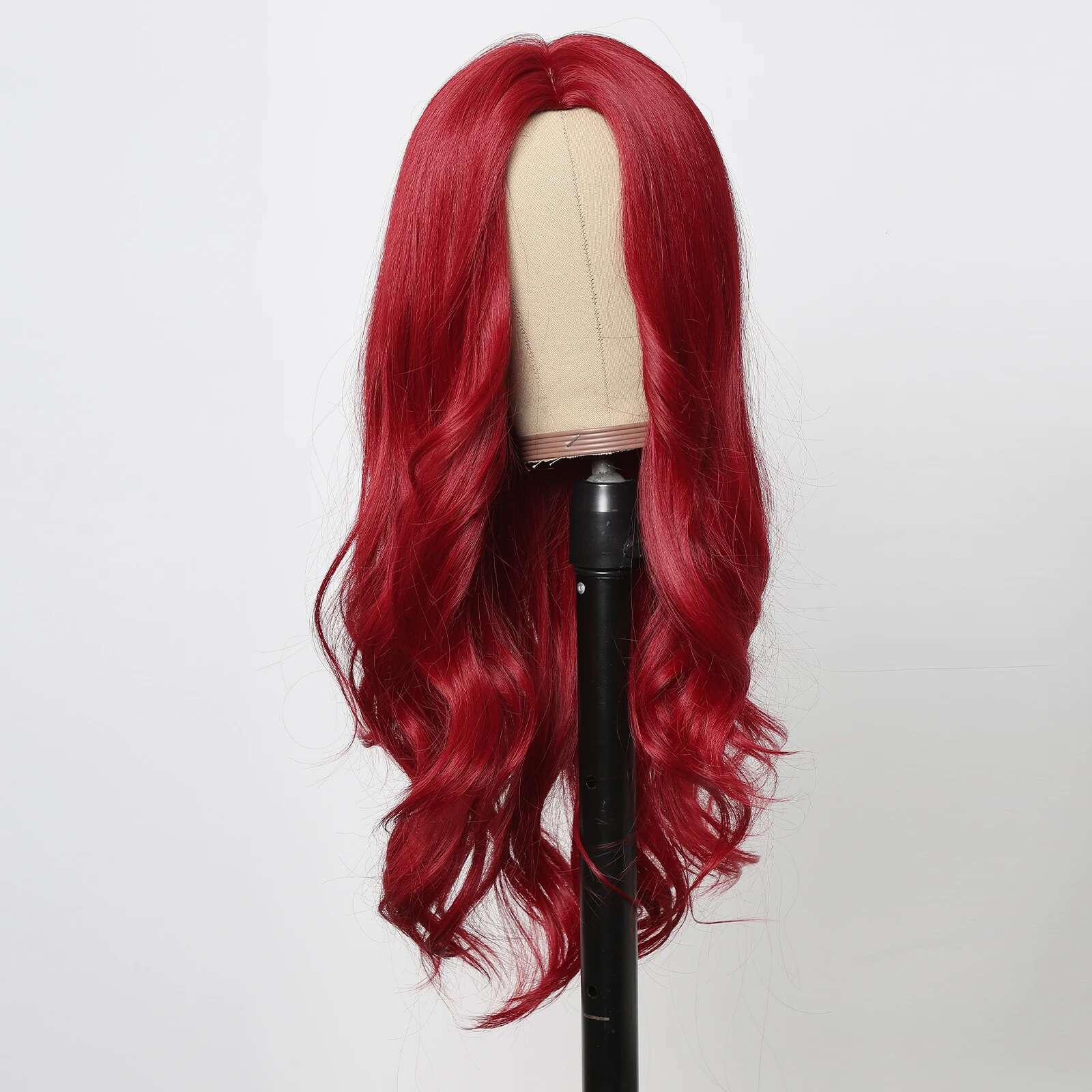 HENRY MARGU Synthetic Wigs Long Body Wavy Natural Haire Daily Red Hair Heat Resistant Fiber Smooth Party Cosplay Wig