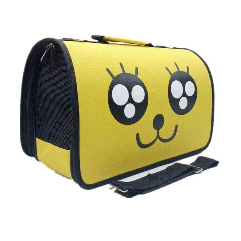 Handheld Breathable Cartoon Cute Cat New Pet Portable Oxford Cloth Crossbody Dog Bag For Outdoor Use